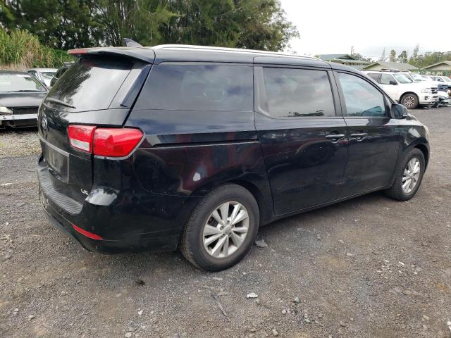 KNDMB5C14J6399524 - 2018 KIA SEDONA LX BLACK photo 3