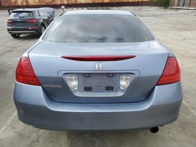 1HGCM56387A168345 - 2007 HONDA ACCORD SE BLUE photo 6