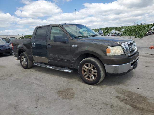 1FTPW12V28FA62553 - 2008 FORD F150 SUPERCREW BROWN photo 4