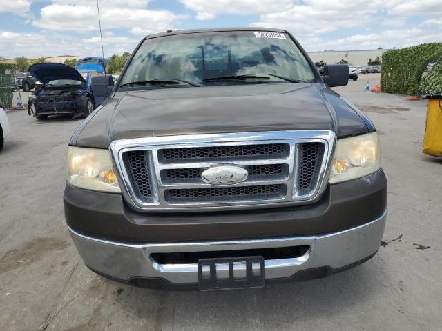 1FTPW12V28FA62553 - 2008 FORD F150 SUPERCREW BROWN photo 5