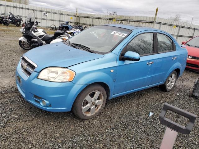KL1TD56667B141784 - 2007 CHEVROLET AVEO BASE Mavi foto 1