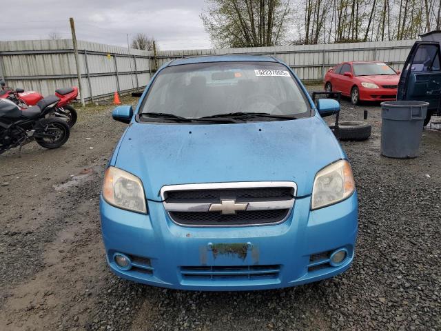 KL1TD56667B141784 - 2007 CHEVROLET AVEO BASE Mavi foto 5