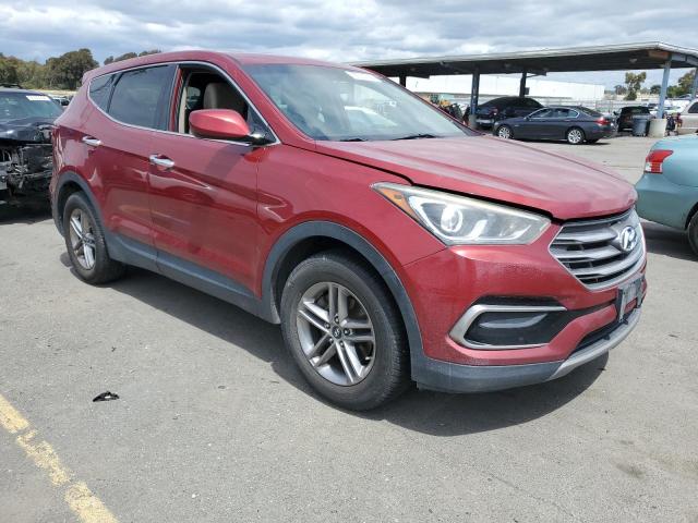 5XYZTDLB5HG428767 - 2017 HYUNDAI SANTA FE S RED photo 4