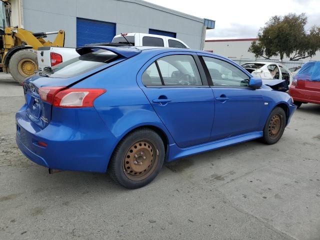 JA32X2HU4BU000584 - 2011 MITSUBISHI LANCER ES/ES SPORT BLUE photo 3