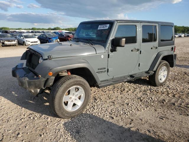 1C4BJWDG8EL156308 - 2014 JEEP WRANGLER U SPORT GRAY photo 1