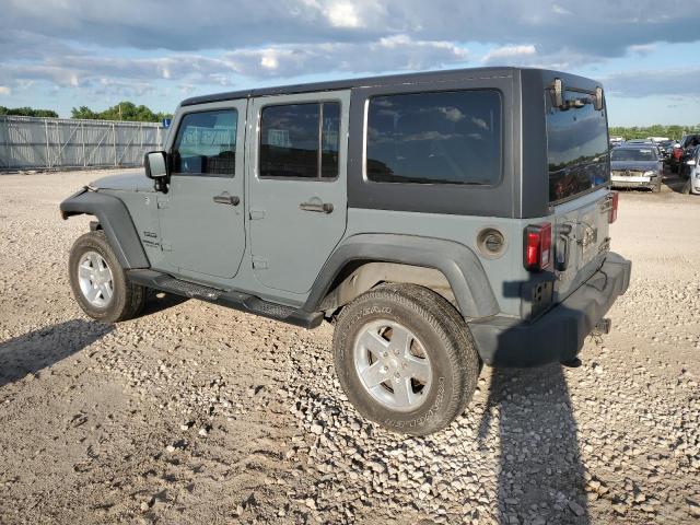 1C4BJWDG8EL156308 - 2014 JEEP WRANGLER U SPORT GRAY photo 2