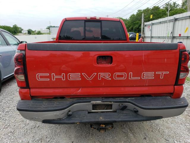 1GCEC19X47Z185890 - 2007 CHEVROLET SILVERADO C1500 CLASSIC RED photo 6