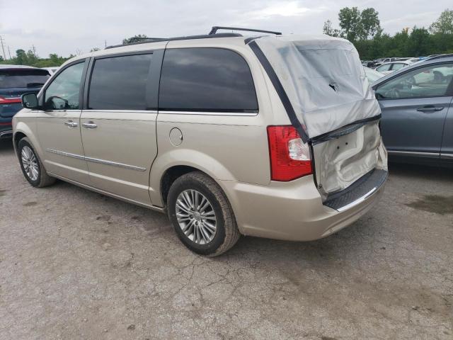 2C4RC1CG5DR558497 - 2013 CHRYSLER TOWN & COU TOURING L TAN photo 2