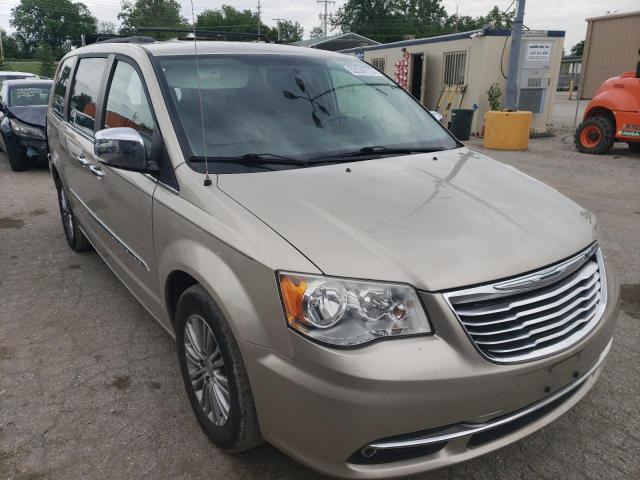 2C4RC1CG5DR558497 - 2013 CHRYSLER TOWN & COU TOURING L TAN photo 4