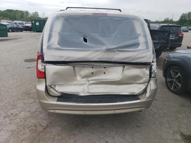 2C4RC1CG5DR558497 - 2013 CHRYSLER TOWN & COU TOURING L TAN photo 6