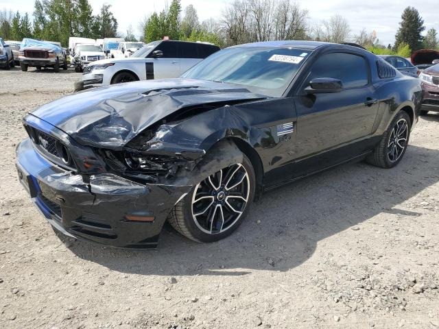 1ZVBP8CFXE5327905 - 2014 FORD MUSTANG GT BLACK photo 1