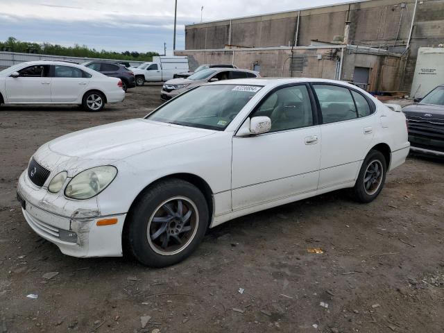 JT8BD69S550205162 - 2005 LEXUS GS 300 WHITE photo 1