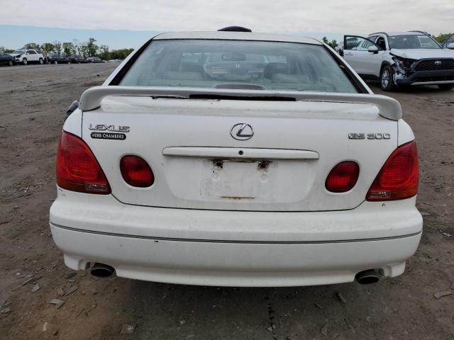 JT8BD69S550205162 - 2005 LEXUS GS 300 WHITE photo 6