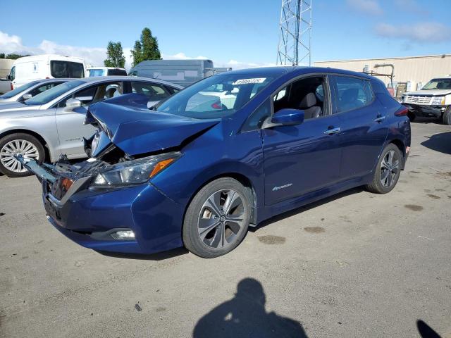 1N4AZ1CP8JC309651 - 2018 NISSAN LEAF S BLUE photo 1