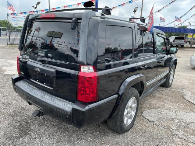 1J8HG48K08C155081 - 2008 JEEP COMMANDER SPORT Սև լուսանկար 4