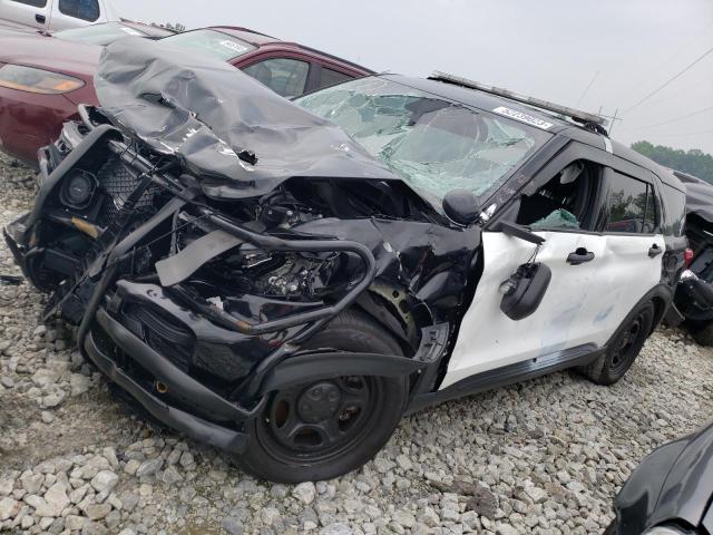 1FM5K8AB7NGA32551 - 2022 FORD EXPLORER POLICE INTERCEPTOR BLACK photo 1