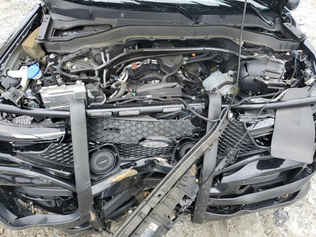 1FM5K8AB7NGA32551 - 2022 FORD EXPLORER POLICE INTERCEPTOR BLACK photo 12
