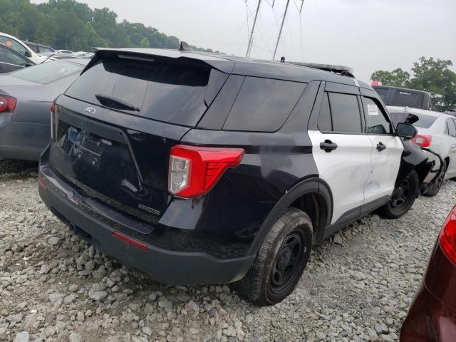 1FM5K8AB7NGA32551 - 2022 FORD EXPLORER POLICE INTERCEPTOR BLACK photo 3