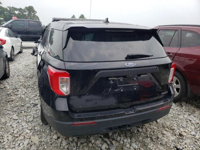 1FM5K8AB7NGA32551 - 2022 FORD EXPLORER POLICE INTERCEPTOR BLACK photo 6