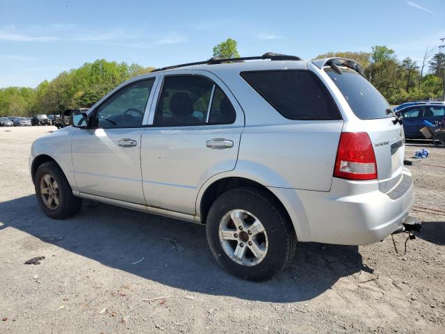 KNDJC733855372156 - 2005 KIA SORENTO EX SILVER photo 2