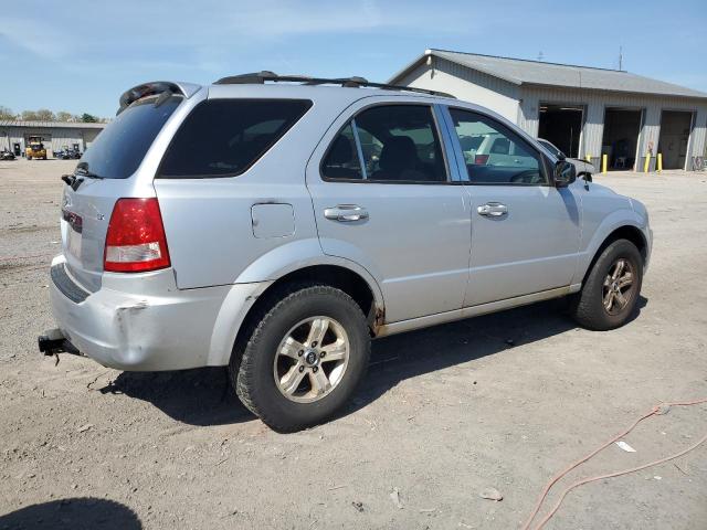 KNDJC733855372156 - 2005 KIA SORENTO EX SILVER photo 3