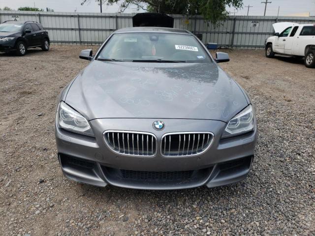 WBA6B2C56FD799286 - 2015 BMW 650 I GRAN COUPE SILVER photo 5