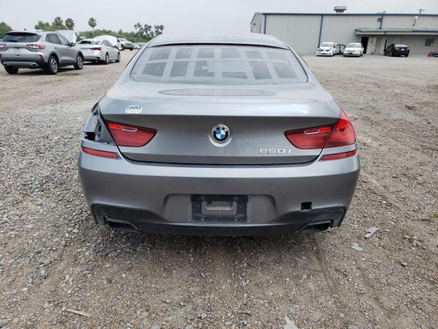 WBA6B2C56FD799286 - 2015 BMW 650 I GRAN COUPE SILVER photo 6