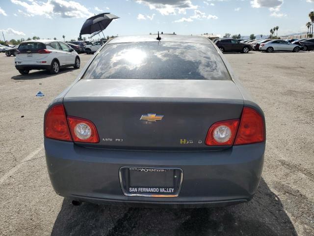 1G1ZF57559F105740 - 2009 CHEVROLET MALIBU HYBRID GRAY photo 6