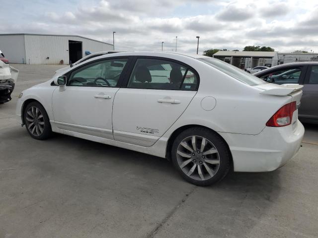 2HGFA55539H702770 - 2009 HONDA CIVIC SI WHITE photo 2