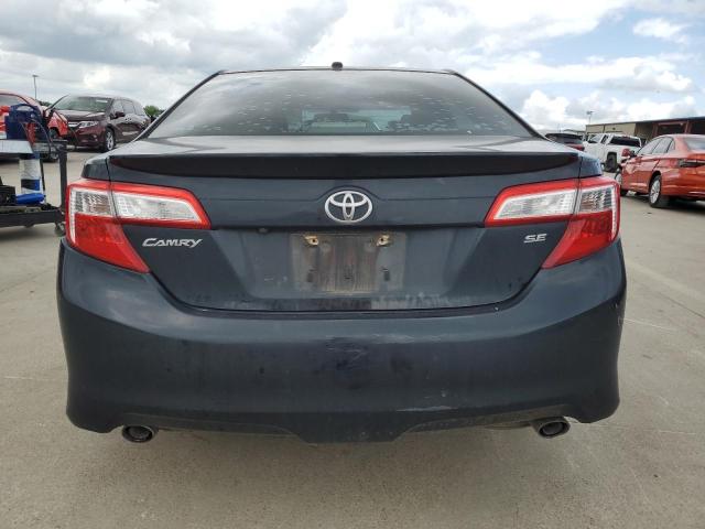 4T1BK1FK6CU002183 - 2012 TOYOTA CAMRY SE BLACK photo 6