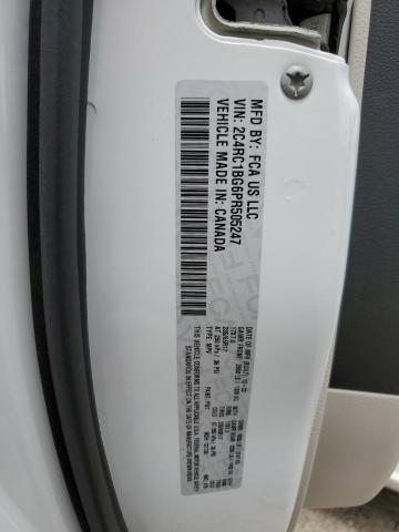 2C4RC1BG6PR505247 - 2023 CHRYSLER PACIFICA TOURING L WHITE photo 14