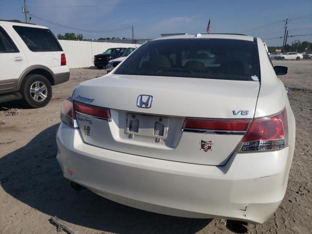 1HGCP3F83CA032206 - 2012 HONDA ACCORD EXL WHITE photo 6