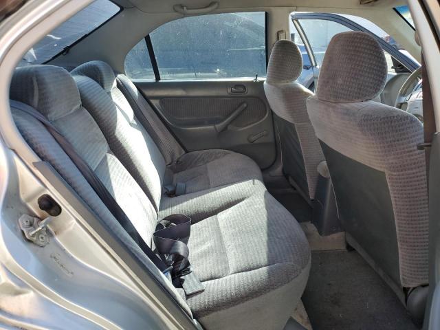 2HGEJ6612YH577711 - 2000 HONDA CIVIC BASE SILVER photo 10