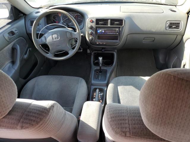 2HGEJ6612YH577711 - 2000 HONDA CIVIC BASE SILVER photo 8