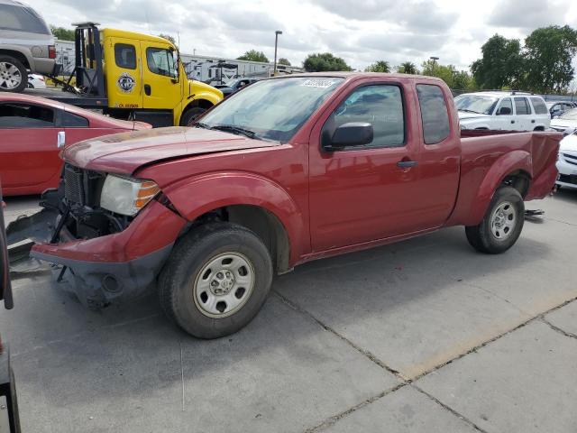 1N6BD0CT7GN717721 - 2016 NISSAN FRONTIER S BURGUNDY photo 1