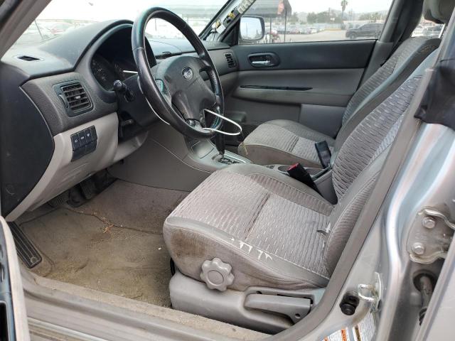 JF1SG65654H740306 - 2004 SUBARU FORESTER 2.5XS Серебристый фото 7