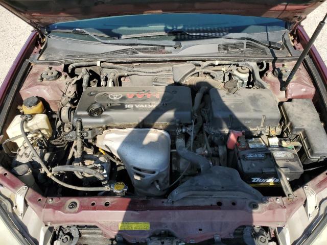 4T1BE32K32U083361 - 2002 TOYOTA CAMRY LE RED photo 11