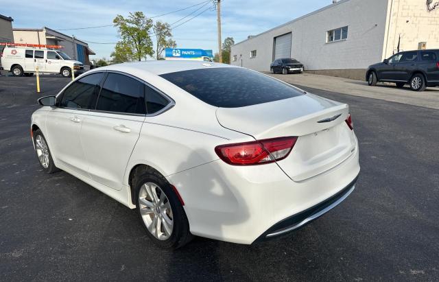 1C3CCCAB7FN556358 - 2015 CHRYSLER 200 LIMITED WHITE photo 3