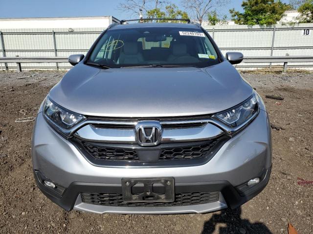 5J6RW2H88KA001187 - 2019 HONDA CR-V EXL GRAY photo 5