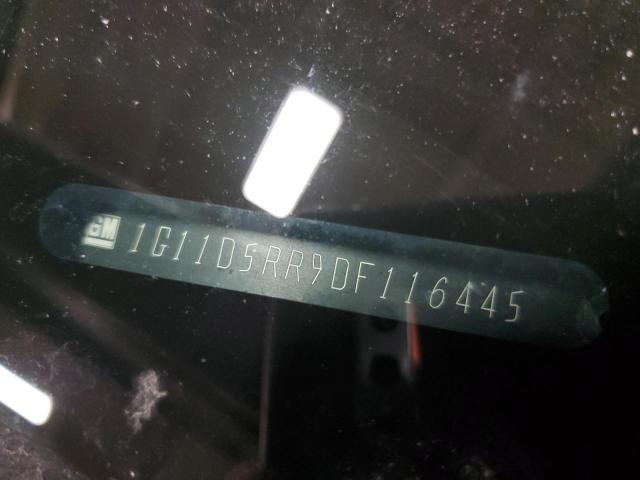 1G11D5RR9DF116445 - 2013 CHEVROLET MALIBU 1LT ვერცხლისფერი ფოტო 12