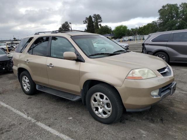 2HNYD18691H534076 - 2001 ACURA MDX TOURING GOLD photo 4