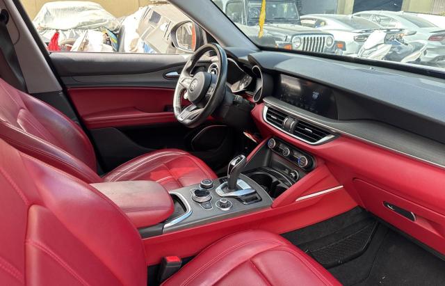 ZASPAKBN4M7C98833 - 2021 ALFA ROMEO STELVIO TI Синий фото 5