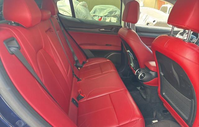 ZASPAKBN4M7C98833 - 2021 ALFA ROMEO STELVIO TI Синий фото 6