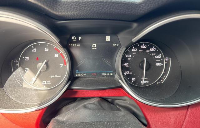 ZASPAKBN4M7C98833 - 2021 ALFA ROMEO STELVIO TI Синий фото 8