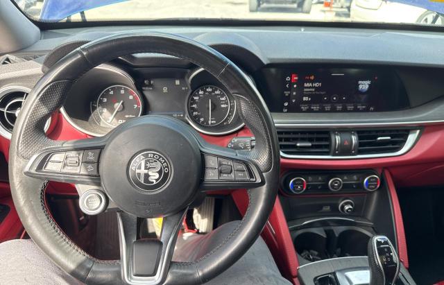 ZASPAKBN4M7C98833 - 2021 ALFA ROMEO STELVIO TI Синий фото 9