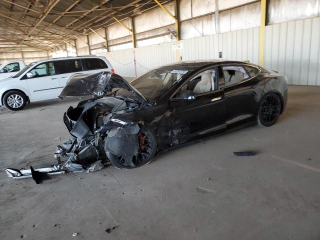 5YJSA1E43GF131779 - 2016 TESLA MODEL S BLACK photo 1