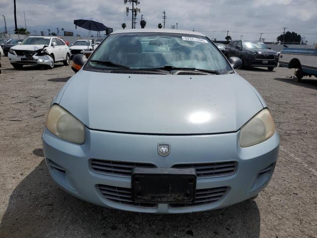 1B3EJ46X91N539057 - 2001 DODGE STRATUS SE BLUE photo 5