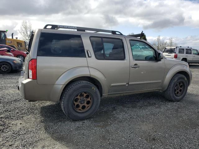 5N1AR18W16C634588 - 2006 NISSAN PATHFINDER LE TAN photo 3
