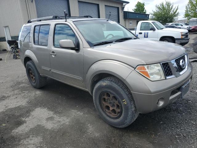 5N1AR18W16C634588 - 2006 NISSAN PATHFINDER LE TAN photo 4