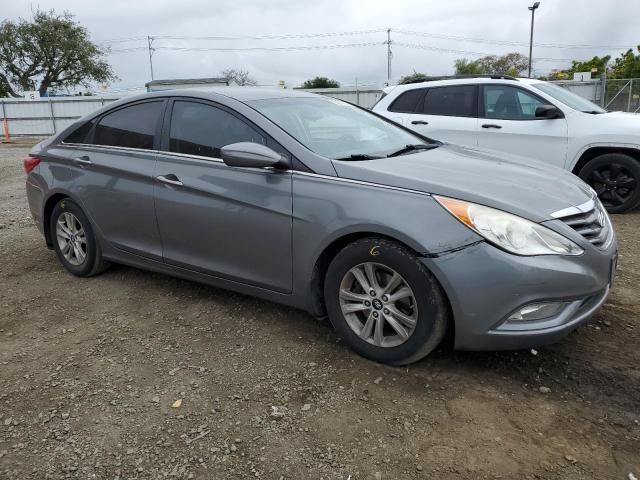 5NPEB4AC5DH568592 - 2013 HYUNDAI SONATA GLS GRAY photo 4